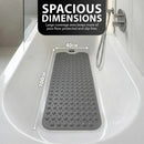 Non-skid Bath Mat | Textured Surface | Fast Water Drain | SafeStep