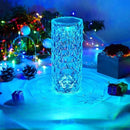 SparklingGlow | LED Crystal Touch Lamp with Remote Control and 16 Colors