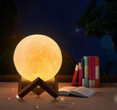 Wireless LED Rechargeable Table Lamp Magical Moon Lamp - Nightstand | Living Room Lamp