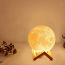 Wireless LED Rechargeable Table Lamp Magical Moon Lamp - Nightstand | Living Room Lamp