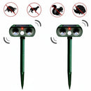 Animal Deterrent Device | Motion-Activated Ultrasound Guard | Wireless and Weatherproof | WildAway