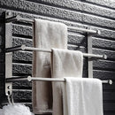 Towel Holder | Three Stainless Steel Rods | Wall Mount | TowelGrid