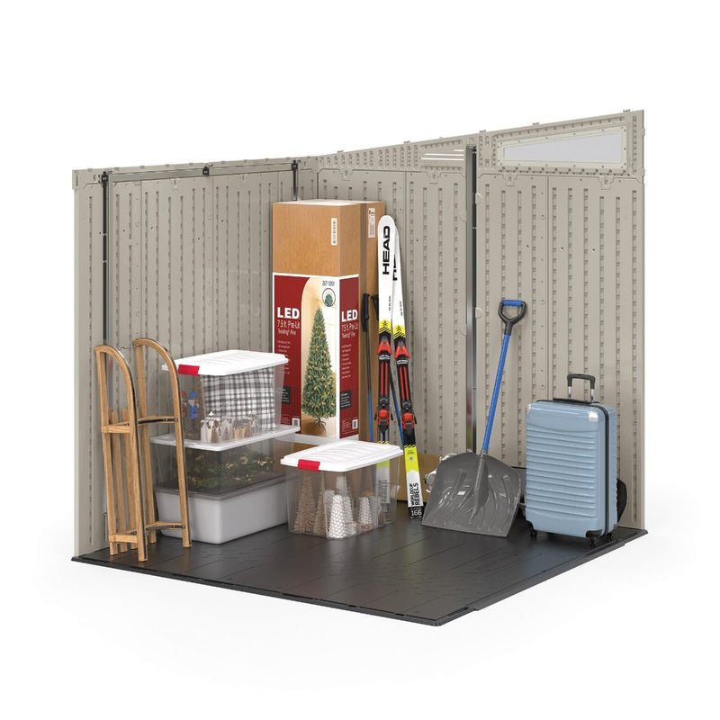 Suncast 7′ x 7′ Modernist Resin Outdoor Storage Shed