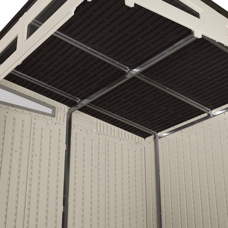 Suncast 7′ x 7′ Modernist Resin Outdoor Storage Shed