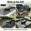 Grill Scrubber with Rotating Head | Fast Grill Cleaning | Safe Bristle Design | GrillPro