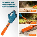 Leaf Blower Airflow Booster Attachment | Flow Enhancer | Quick Tool-Free Installation | AirJetPro