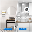 Tissue Dispenser | Stainless Steel Bathroom Paper Holder | 2-in-1 Shelf and Holder | SteelShelf
