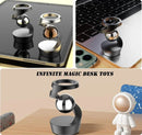 Kinetic Desk Gadget Showcasing Floating Gravity