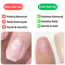 10 ml Nail Adhesive Gel – Firm Bond for Tips and Press-On Nails