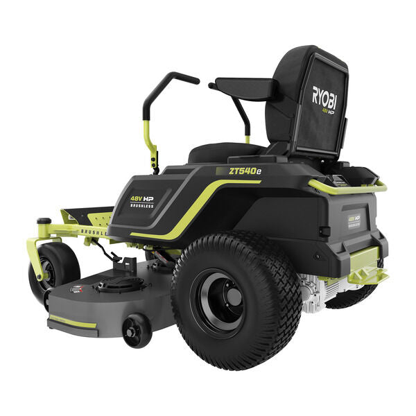 Ryobi 48V HP Brushless 54-inch 115 Ah Battery Electric Riding Zero Turn Mower