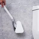 Toilet Brush | Triangular Tip | Scratch-Resistant TPR Scrubbing | Silly
