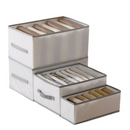 Foldable Clothing Storage Box | Quickly Find Every Item | Compartments, Foldable, Sturdy | DrawerCalm