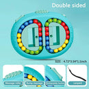Rotating Bean Fidget Puzzle — Enhances Logic & Color Identification