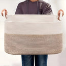 Woven Basket | Braided Design | Carry Handles | WohnHafen