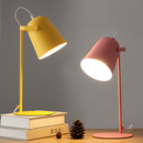 Macaron Table Lamp – Nordic Yellow Desk Light – Adjustable Brightness
