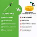 Cleaning Accessory | High-Pressure Water Stream | Adjustable Nozzle | Aqualynx