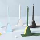 Toilet Brush | Triangular Tip | Scratch-Resistant TPR Scrubbing | Silly