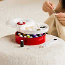 16 Color Thread Sewing Kit with Magnetic Needle Organizer