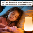 LumiSleep - Wireless USB Rechargeable Bedside Lamp with Touch Dimming (Includes 13 Colors + Remote Control)