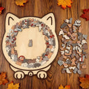 Wooden Cat Brain Teaser