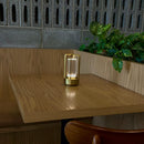 Lumiere Lantern Cordless Crystal Desk Lamp