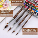 Detailing Brush Kit | Fine Lines & Precision | Wooden Handle | PinPointPro