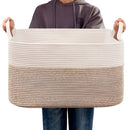 Woven Basket | Braided Design | Carry Handles | WohnHafen