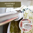Curtain Bracket No Drilling Required | Adjustable & Self-Stick | Firm Hold | StickRod