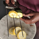 Stainless Steel BBQ Skewer | Dual-Tine Style | Slide Scraper for Simple Cleaning | SpießPro