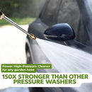 High-Pressure Washer | Adjustable Spray Nozzle | Built-in Soap Dispenser | Strahlio