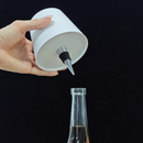 LuxeBottle - Wireless LED Table Lamp with Bottle Shape - Dimmable | USB | Living Room | Decoration