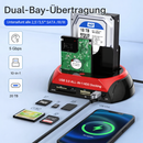 Hard Drive | Flexible Hard Drive Docking Hub | Universal IDE & SATA Dock | TotalRecovery Station
