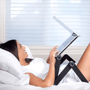 Laptop Riser | 360° Rotation & Adjustable Height | Encourages Healthy Posture | FlexStand 360