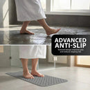 Non-skid Bath Mat | Textured Surface | Fast Water Drain | SafeStep
