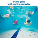 Underwater Pool Treasure Game with Cards and Waterproof Gems