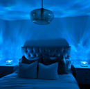 Wireless USB Relaxation Table Lamp Magic Wave Lamp – 16 radiant colors with remote control