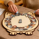 Wooden Cat Brain Teaser