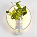LED Wall Plant Light with Glass Vase | Cozy Ambient Glow | Stylish Wall Accent | GlowPlant