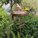 Garden Bird Water Bowl | Decorative Basin | Stable Spike | GardenShine