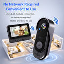 Doorbell Camera | Live Feed and Two-Way Audio | Night Vision Equipped | RingCam