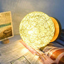 MoonLuxe | Artisan Dimmable Rattan Table Lamp