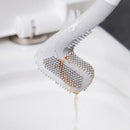 Toilet Brush | Triangular Tip | Scratch-Resistant TPR Scrubbing | Silly