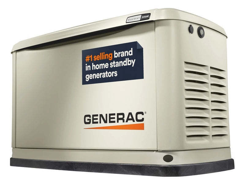 Guardian Series 22 Kw/19.5 Kw Air Cooled Home Standby Generator with Wi-Fi with Whole Hoe 200 Amp Transfer Switch