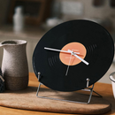 12-Inch Quiet Vinyl Wall Clock with Customizable Design