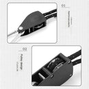 4-Piece Tent Guyline Set – Roller Buckles, No Knots Required