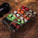 4-Piece Tent Guyline Set – Roller Buckles, No Knots Required