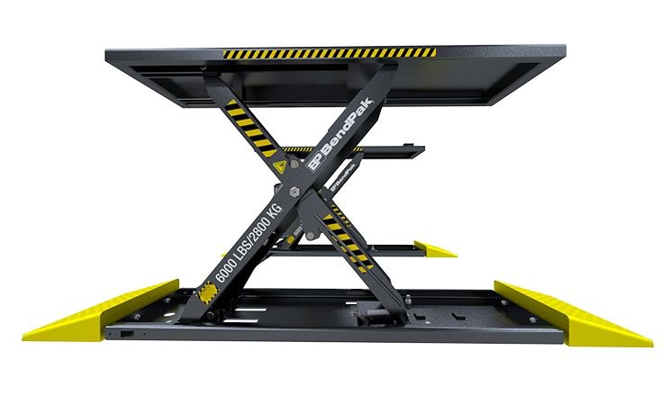 BendPak MDS-6LP Mid-Rise Open-Center Lift 6,000-lb. Capacity / Mid-Rise Scissor Lift / Open-Center