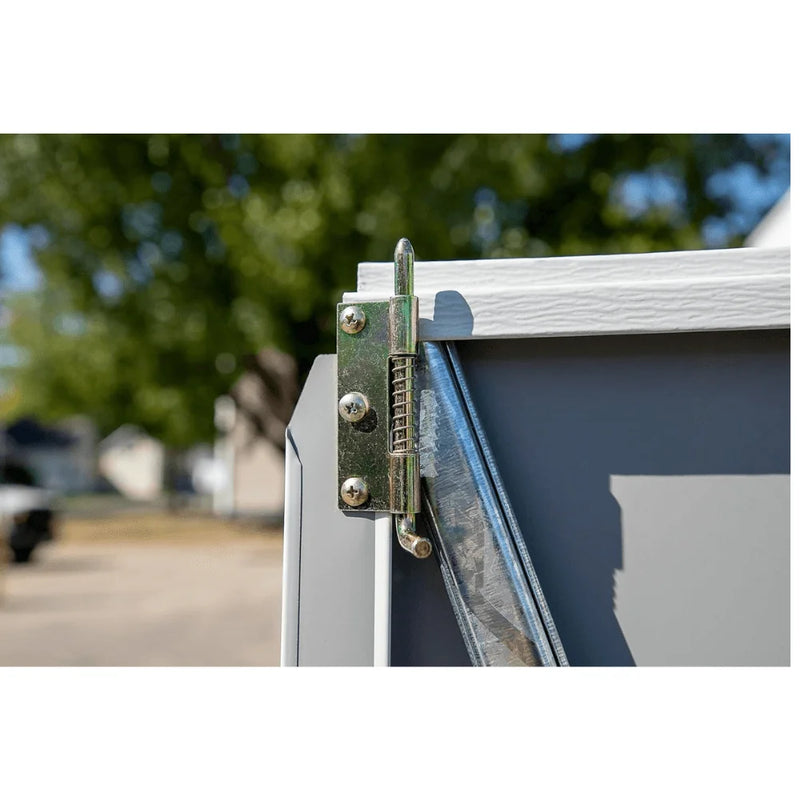 Arrow 4 ft. x 7 ft. Yardsaver Galvanized Steel Storage Shed