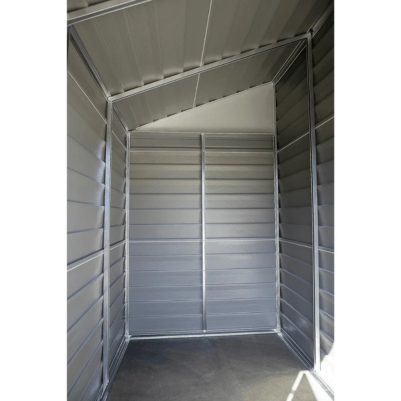 Arrow 4 ft. x 7 ft. Yardsaver Galvanized Steel Storage Shed