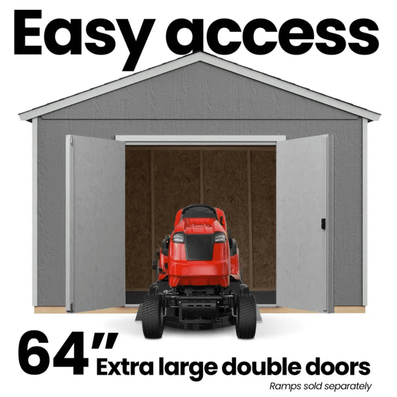 Astoria 12 ft. x 12 ft. Outdoor Wood Storage Shed